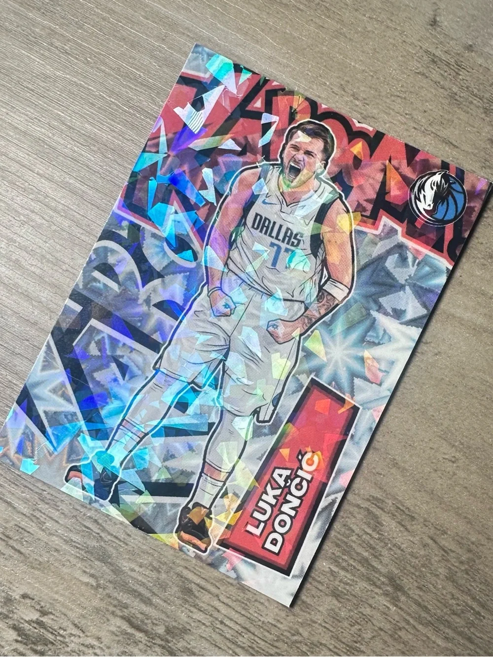 Luka Doncic 2021/22 Panini Kaboom #1 Holo Novelty Basketball Card. Holo.